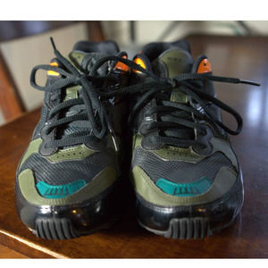 Nike Women's Shox Enigma  Cargo Khaki Cross Shoes